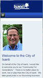 Mobile Screenshot of cityofisanti.us